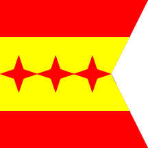 [Lieutenant-General with Subordinate Command's Flag on Army Vehicles 1930-1931 and 1936-ca.1945 (Spain)]